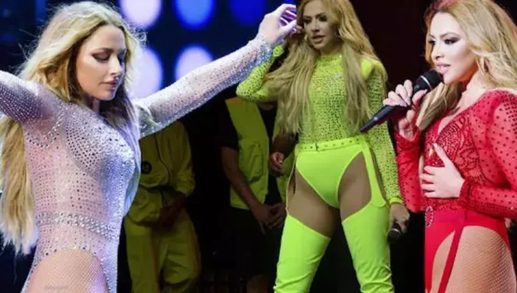 Hadise’den Harbiye’de Unutulmaz Şov