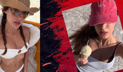 Dilan Çiçek Deniz’in Yunan Adasındaki Beyaz Bikinili Tatil Pozları Gündem Oldu