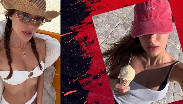 Dilan Çiçek Deniz’in Yunan Adasındaki Beyaz Bikinili Tatil Pozları Gündem Oldu