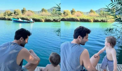 Kaan Urgancıoğlu’ndan Oğlu Ardıç ile Sevimli Paylaşım: “Otostop Çeken Timsahlar”