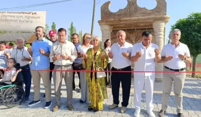 Safiye Soyman gözyaşları içinde oğluna hayrat açtı