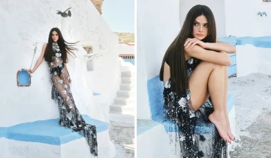 Bodrum’dan Sonra Şimdi De Yunanistan: Sinem Ünsal Tatilde