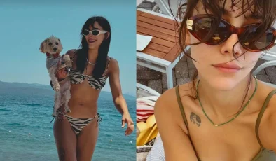 Tatilde Mankenleri Solladı, Dilin Döğer Pozlarıyla Büyüledi