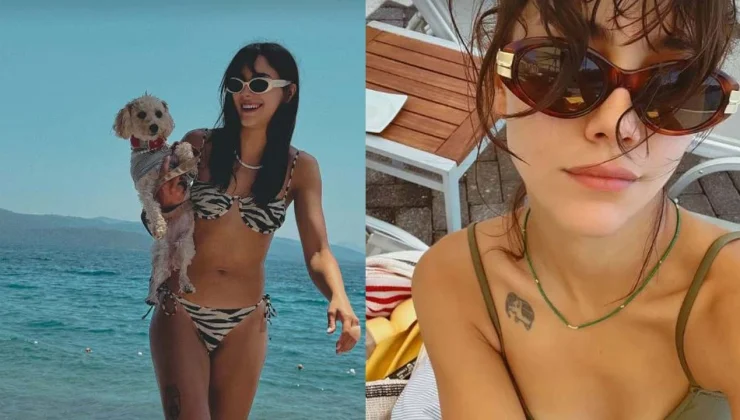 Tatilde Mankenleri Solladı, Dilin Döğer Pozlarıyla Büyüledi