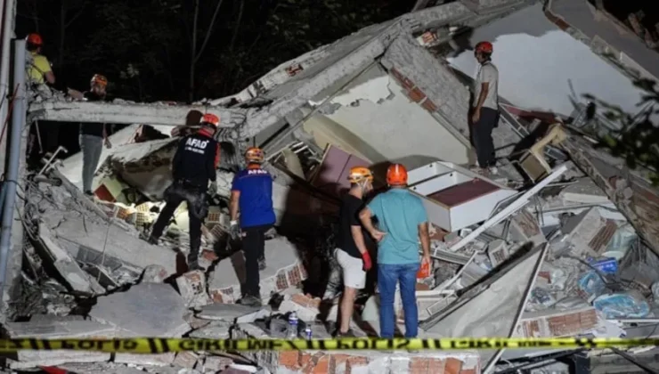 DEPREMDE YIKILAN BİNADA ‘KOLON KESME’ ŞÜPHESİ