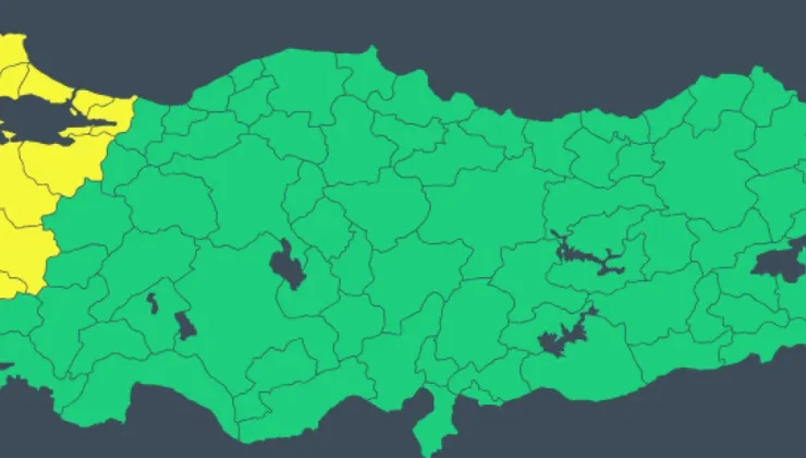 11 İlde Sarı Kod: Kuvvetli Rüzgar ve Fırtına Uyarısı