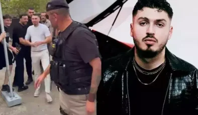 Blok3 konserine korumalarıyla çıktı! Tepki yağdı