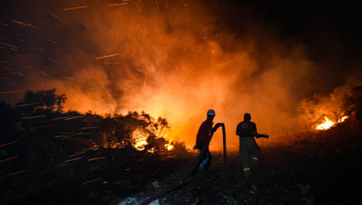 BUCA’DA ORMAN YANGINI KONTROL ALTINDA