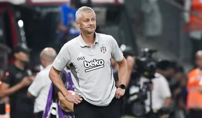 Beşiktaş taraftarından Solskjaer’e karışık tepki: Alkış da vardı ıslık da