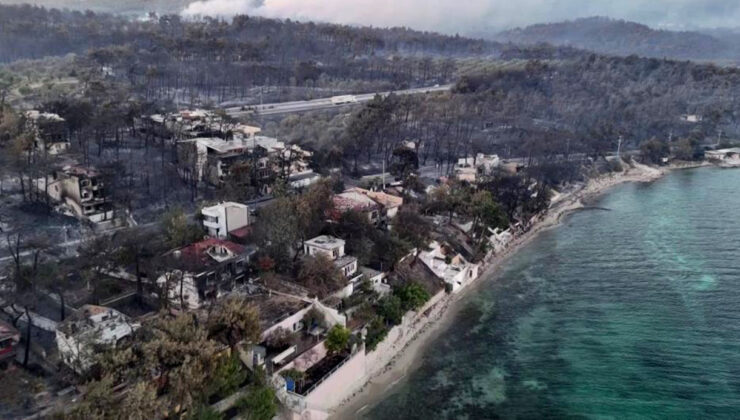 Çanakkale yangınında Güzelyalı villaları kül oldu