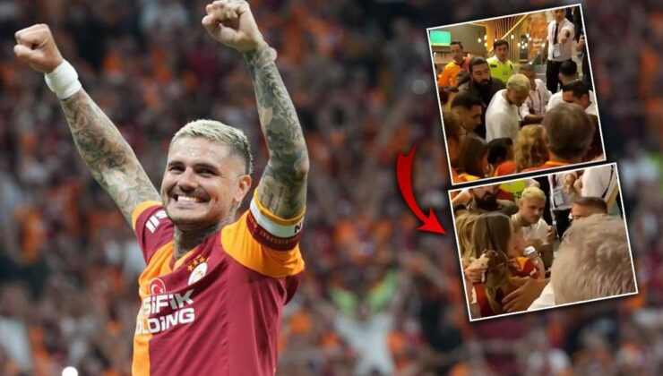 Mauro Icardi’nin Taraftarla Yaşadığı Arbede Kameralara Yansıdı