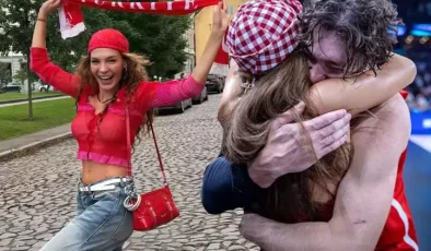 EBRU ŞAHİN’İN GURUR DOLU GÖZYAŞLARI: CEDİ OSMAN’IN YANINA KOŞTU