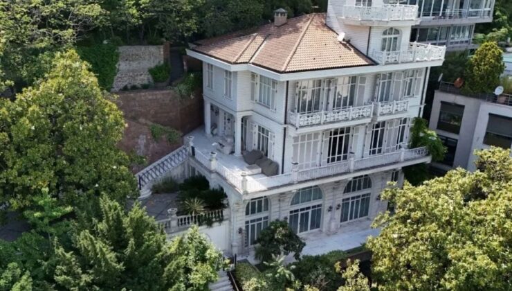 AKIN İPEK’İN “BEYAZ KÖŞK”Ü 1,1 MİLYAR TL’YE EL DEĞİŞTİRDİ