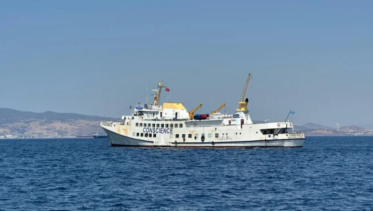 VİCDAN GEMİSİ ONARILDI, GAZZE İÇİN YENİDEN YOLA ÇIKTI