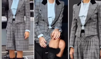 TUBA BÜYÜKÜSTÜN’ÜN PARİS MODA HAFTASI KOMBİNİ DİLLERE DÜŞTÜ: SOSYAL MEDYADA “GÖRÜNCE TADIM KAÇTI” YORUMLARI