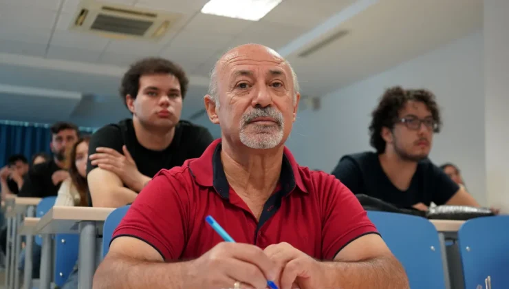 63 YAŞINDA ÜNİVERSİTE HAYALİNİ GERÇEKLEŞTİRDİ: “ÖĞRENMENİN YAŞI YOK”