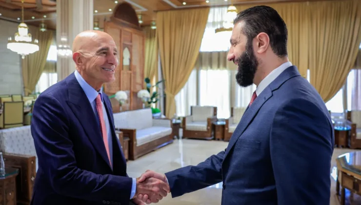 SURİYE DEVLET BAŞKANI ŞARA, MAZLUM ABDİ İLE KRİTİK GÖRÜŞME GERÇEKLEŞTİRDİ