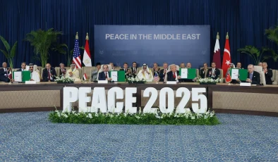 GAZZE İÇİN TARİHİ ZİRVEDE NİYET BEYANI İMZALANDI: “KALICI BARIŞIN GELECEĞİNE KENDİMİZİ ADIYORUZ”