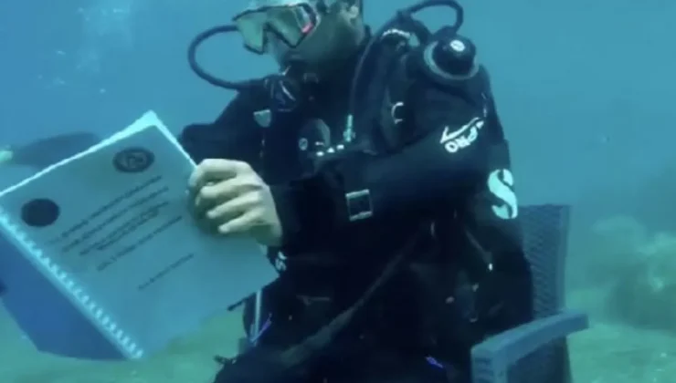 DALGIÇ EĞİTMENİNDEN ÇANAKKALE BOĞAZI’NDA 36 SAATLİK REKOR DENEMESİ