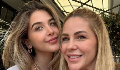 “Canısının Emînesi” Yeni Yaşını Kızıyla Kutladı, Pozları Olay Yarattı