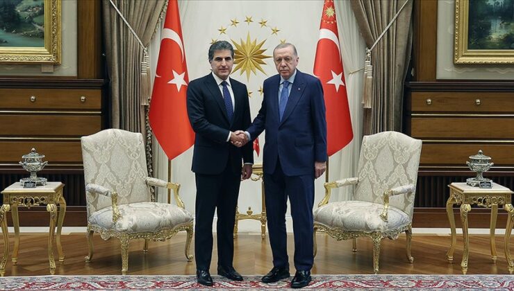 Cumhurbaşkanı Erdoğan, Neçirvan Barzani’yi Kabul Etti: Bölgesel İstikrar ve Kalkınma Yolu Gündemde