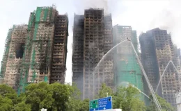 Hong Kong’u sarsan gökdelen yangını: Can kaybı 94’e yükseldi, şehir yasa boğuldu