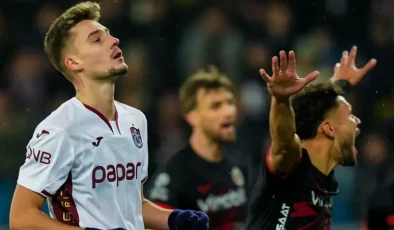 BAŞKENTTE GOL DÜELLOSU TRABZONSPOR GENÇLERBİRLİĞİ MAÇINDA SKOR YAĞMURU YAŞANDI