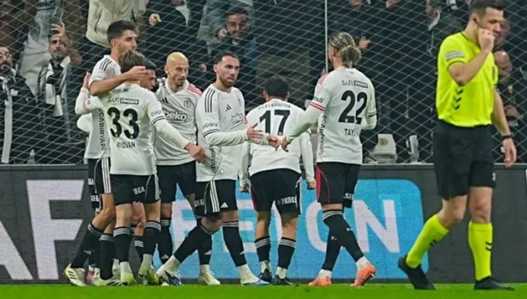 BEŞİKTAŞ RİZESPOR ENGELİNİ TEK GOLLE AŞTI