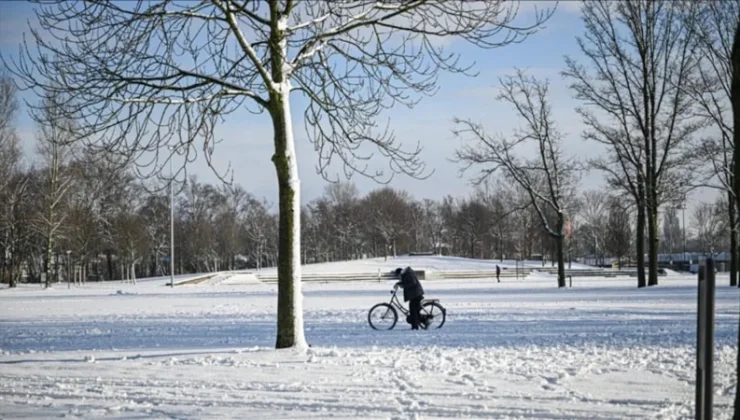 Avrupa’da Kar ve Soğuk Hava Hayatı Durdurdu